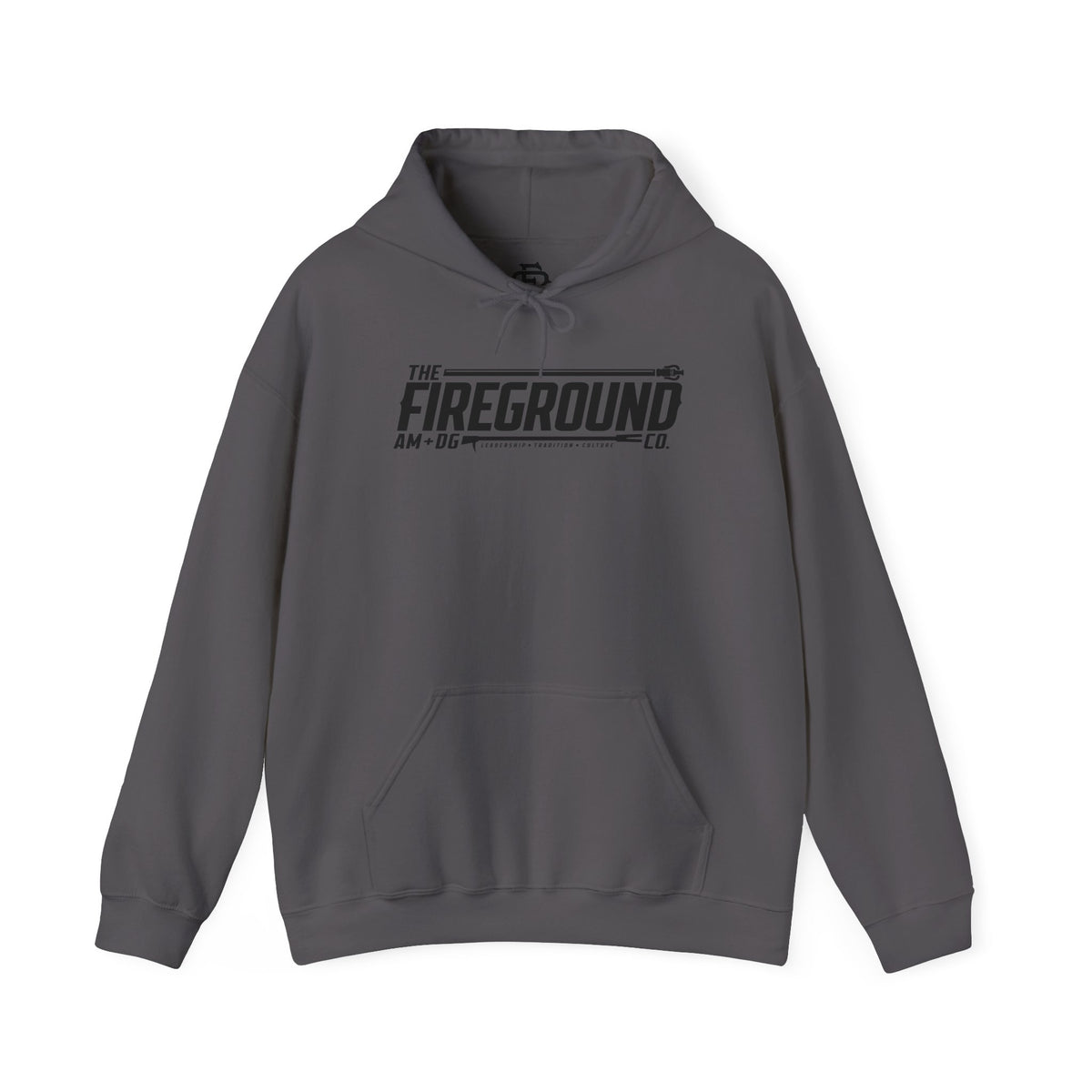 Fireground Black Banner Hoodie