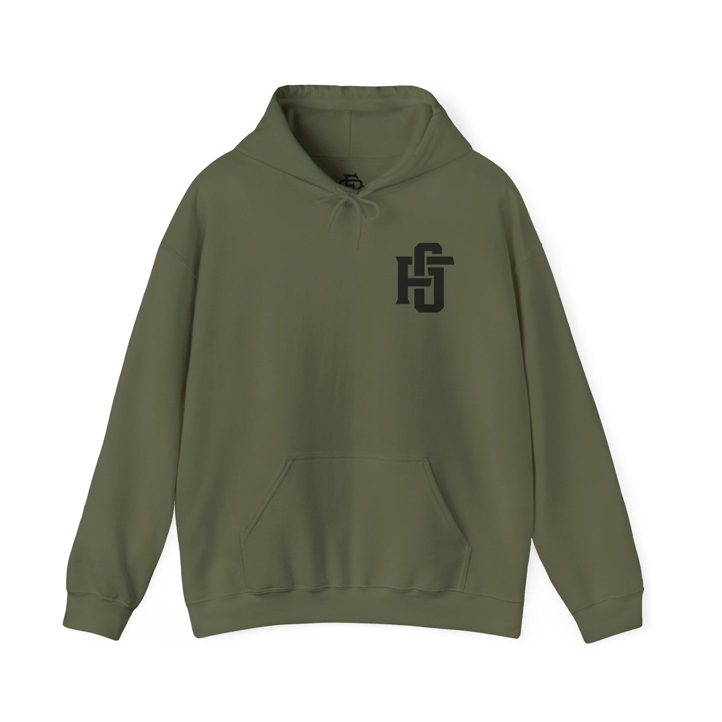 Fireground Black FG Alternate Monogram Hoodie