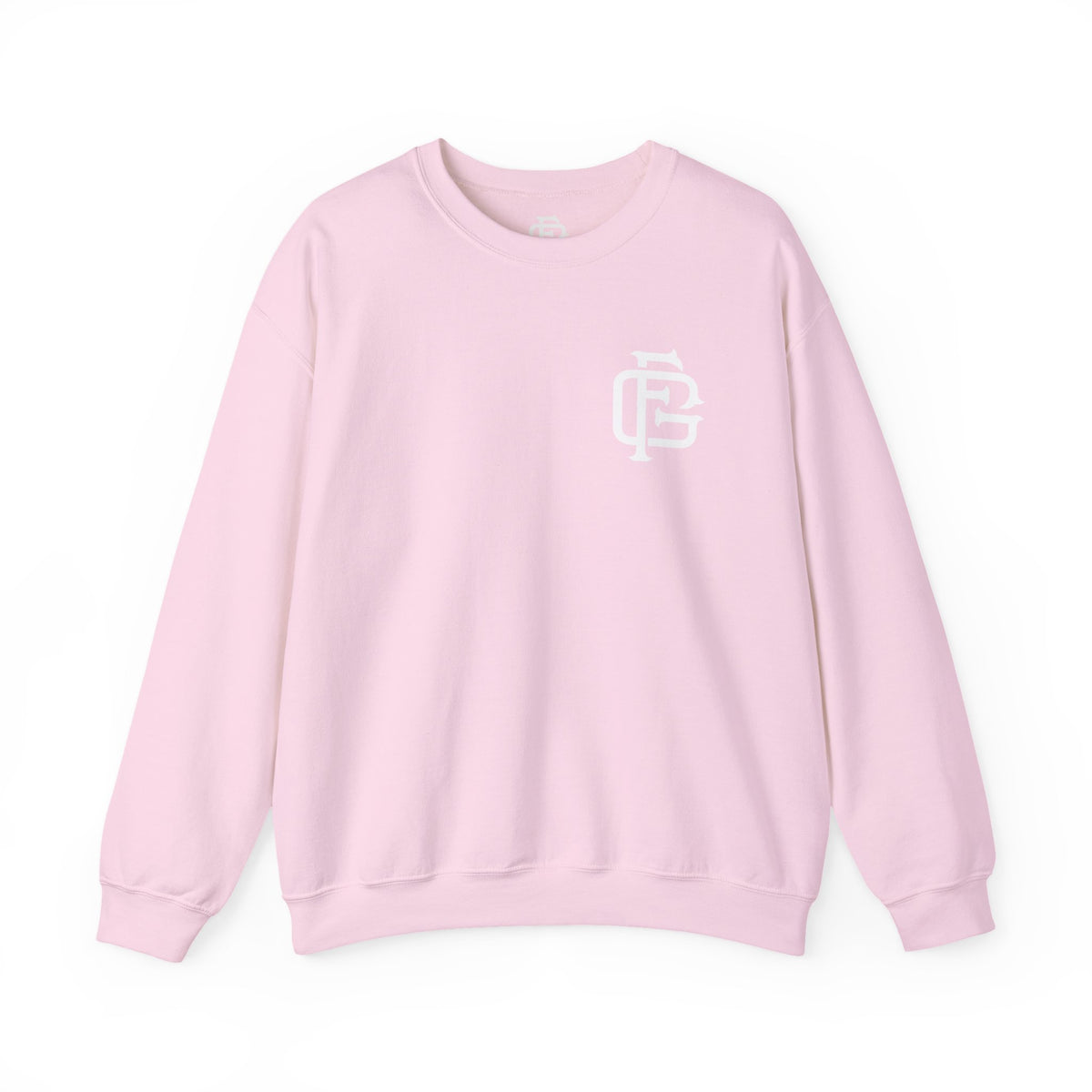 Fireground White FG Monogram Sweatshirt