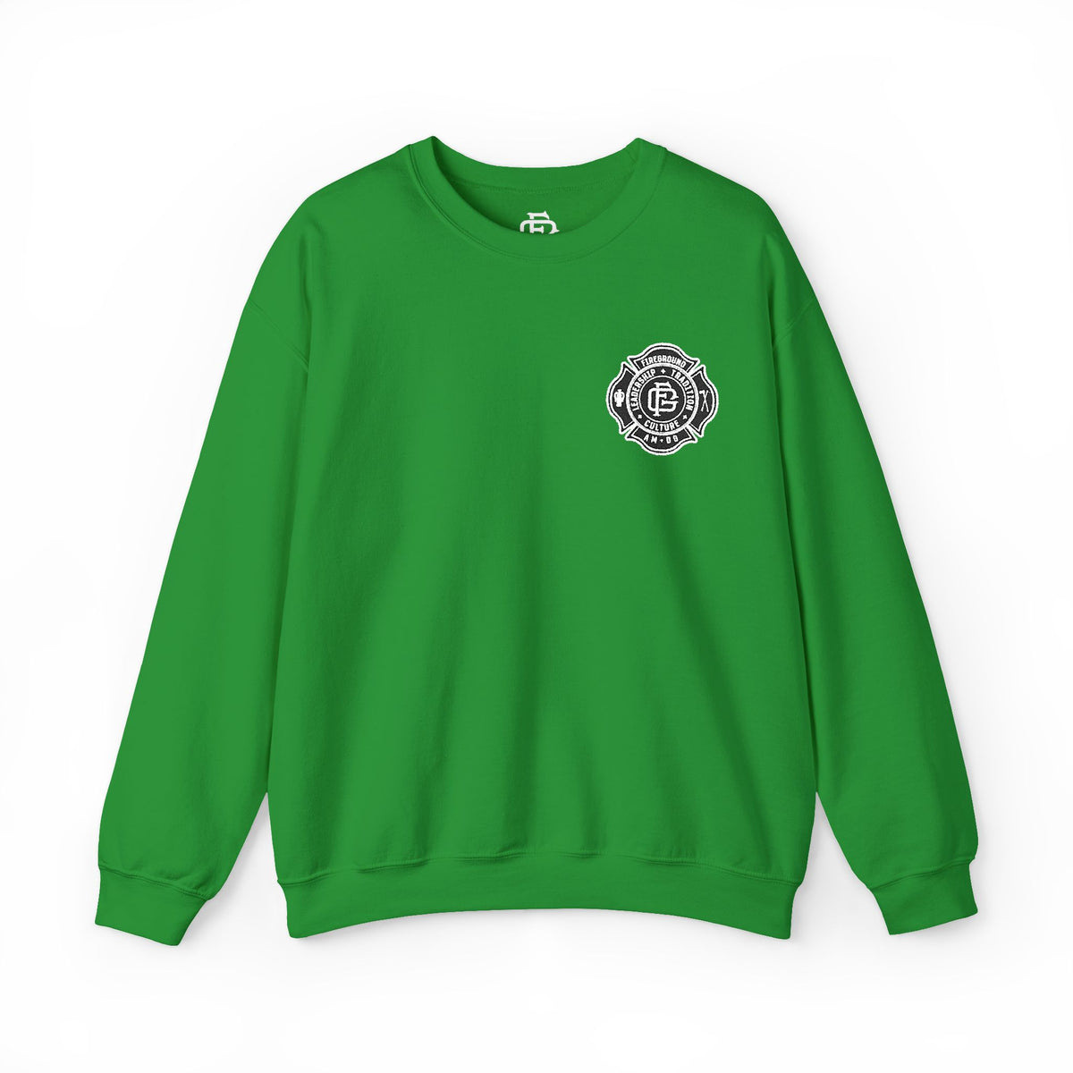 Fireground Maltese Cross (Embroidered) Sweatshirt