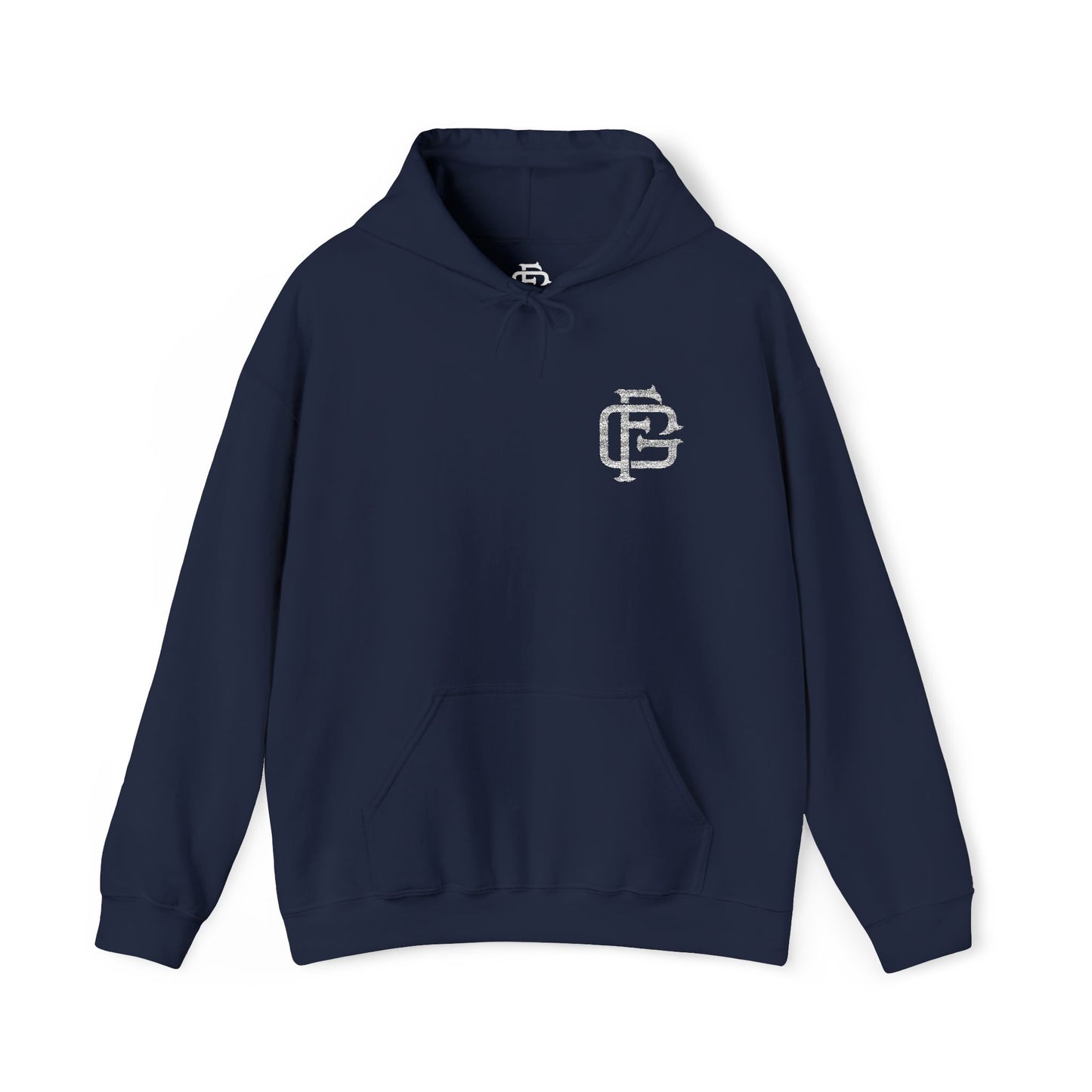 Fireground White FG Monogram (Embroidered) Hoodie