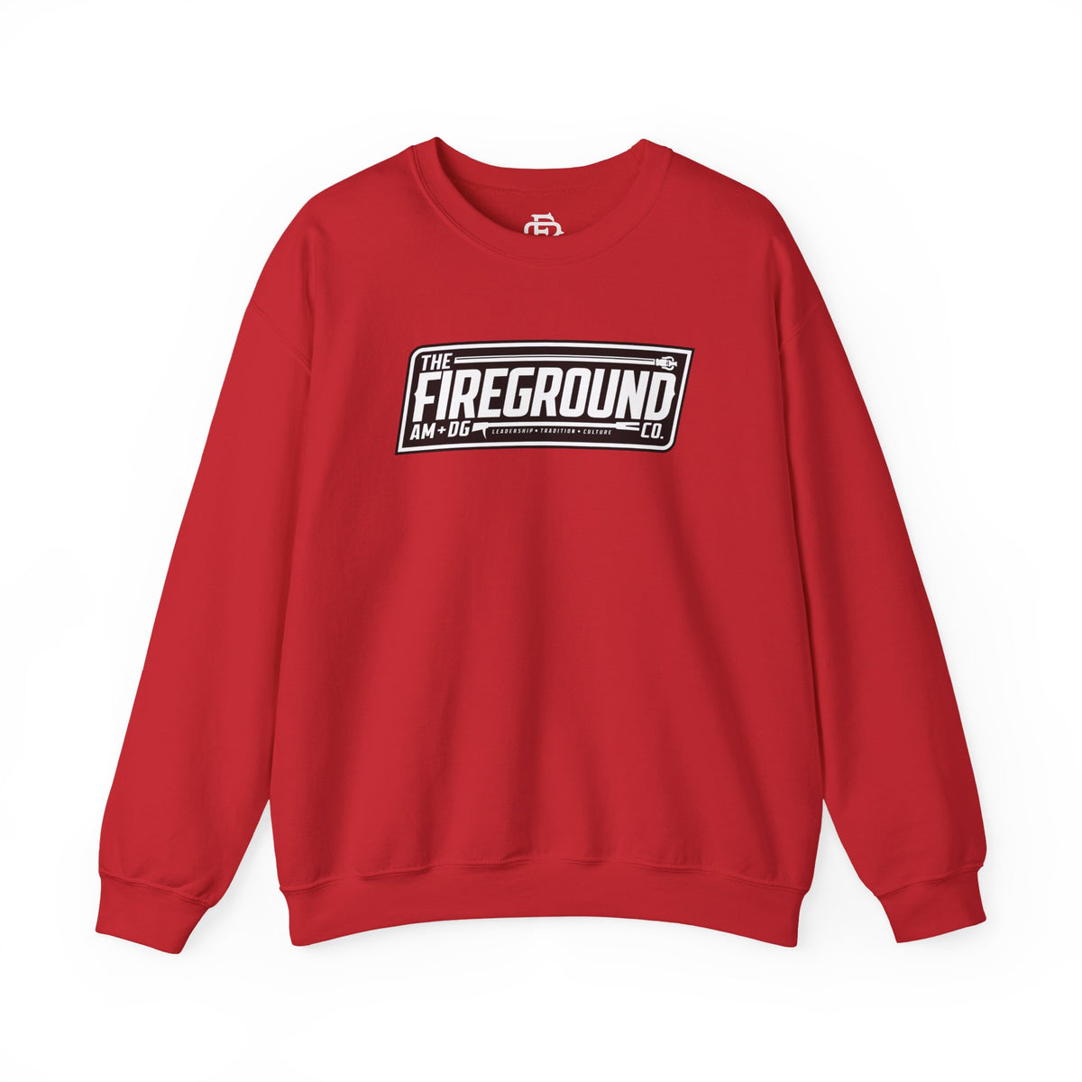 Fireground Dark Background Banner Sweatshirt