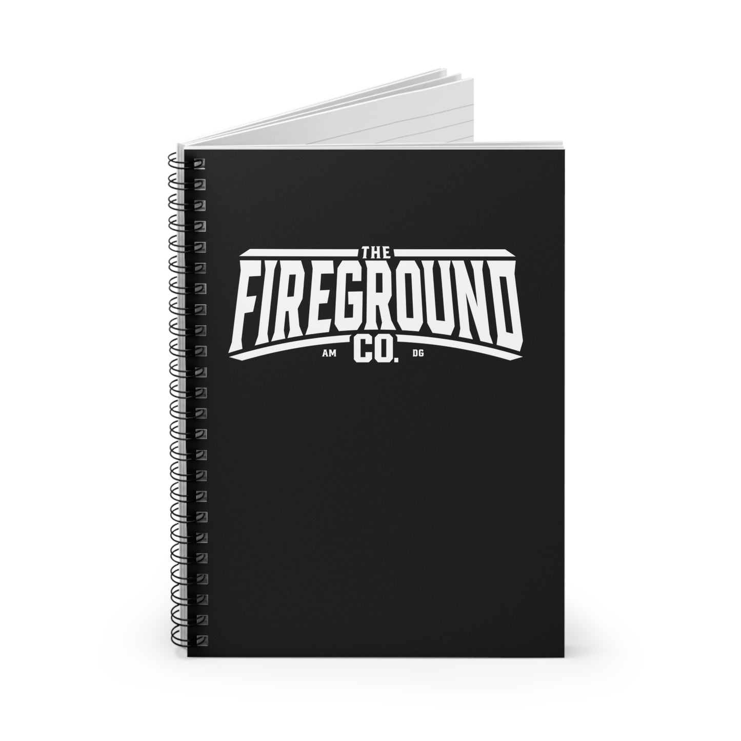 Fireground Title Spiral Notebook - Ruled Line