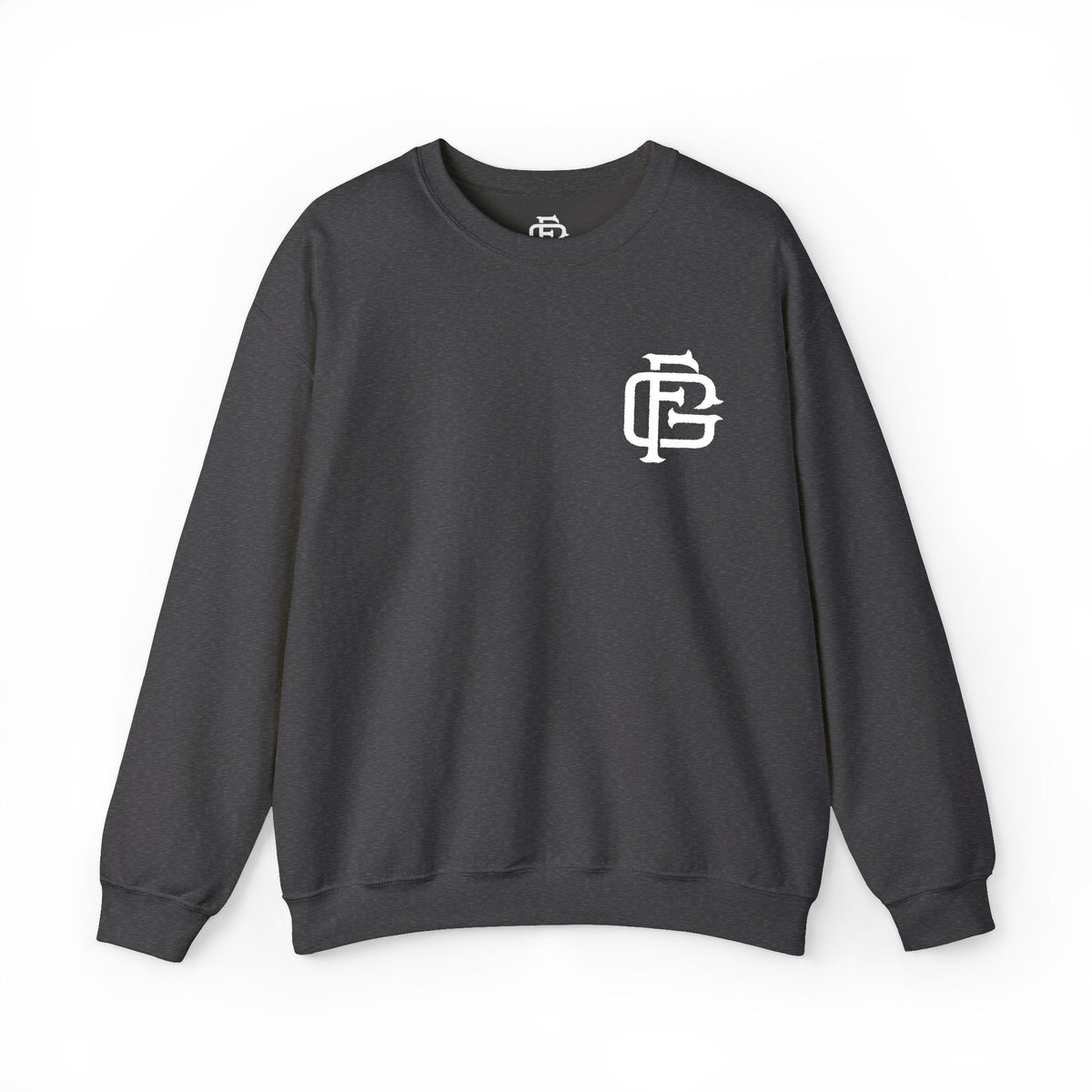Fireground White FG Monogram (Embroidered) Sweatshirt