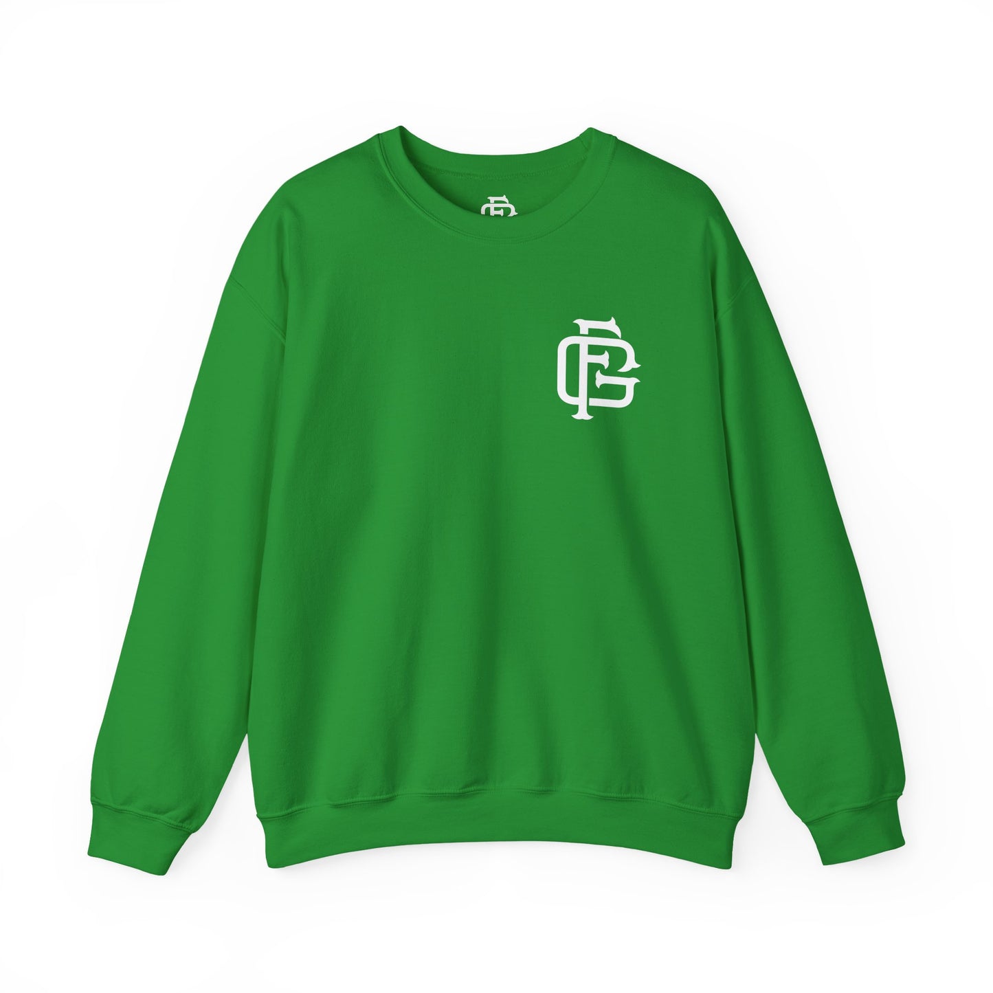 Fireground White FG Monogram Sweatshirt