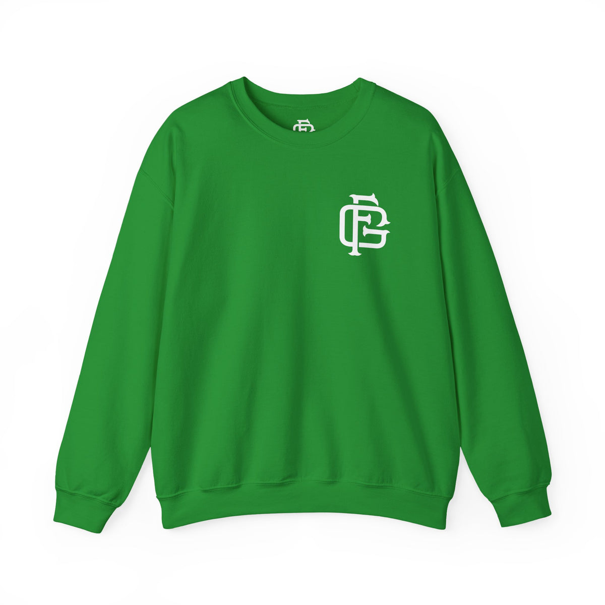 Fireground White FG Monogram Sweatshirt