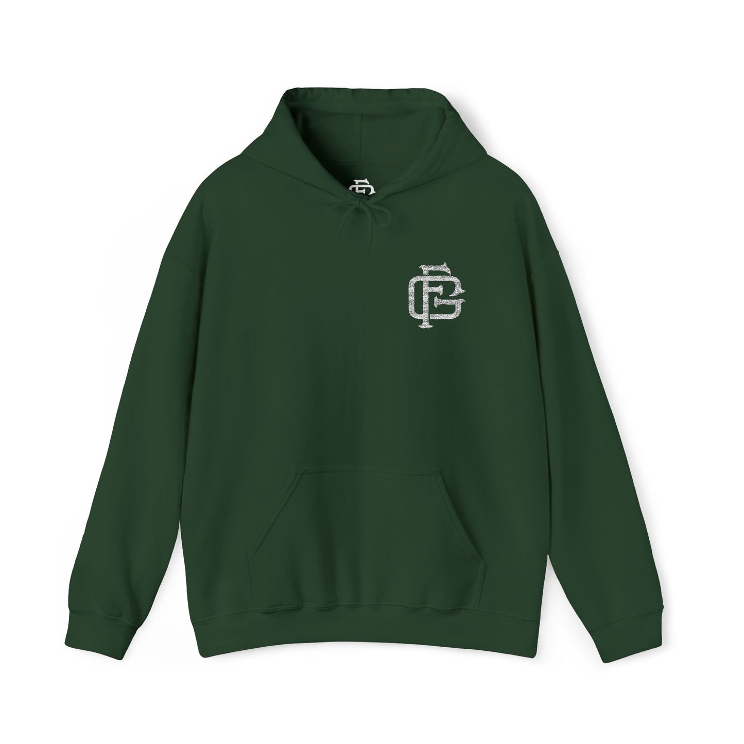 Fireground White FG Monogram (Embroidered) Hoodie