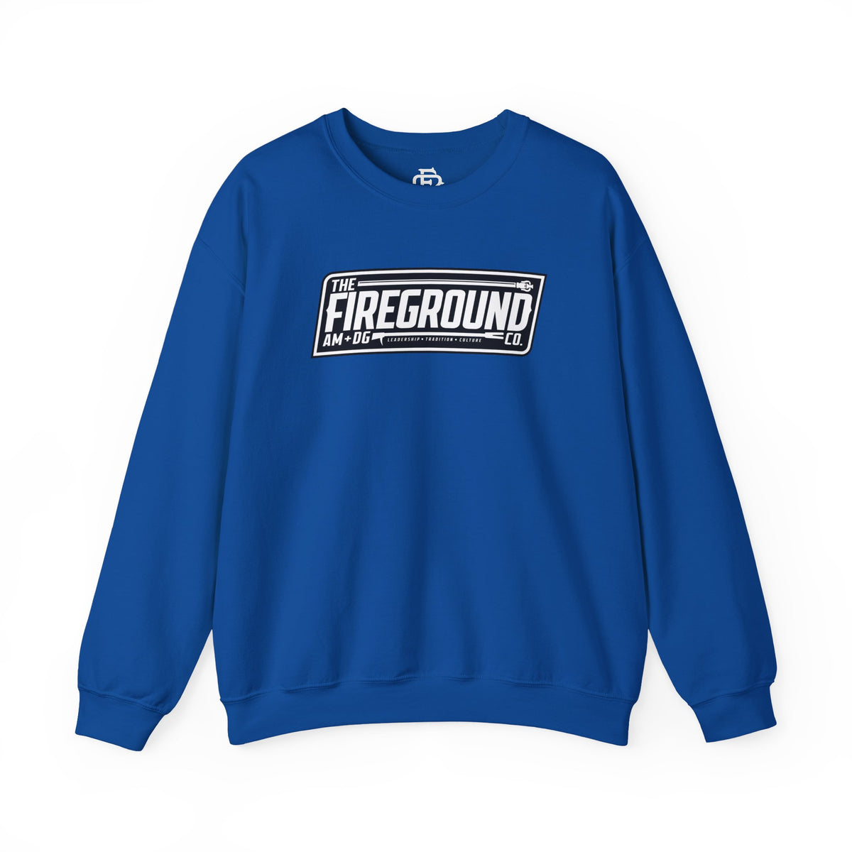Fireground Dark Background Banner Sweatshirt