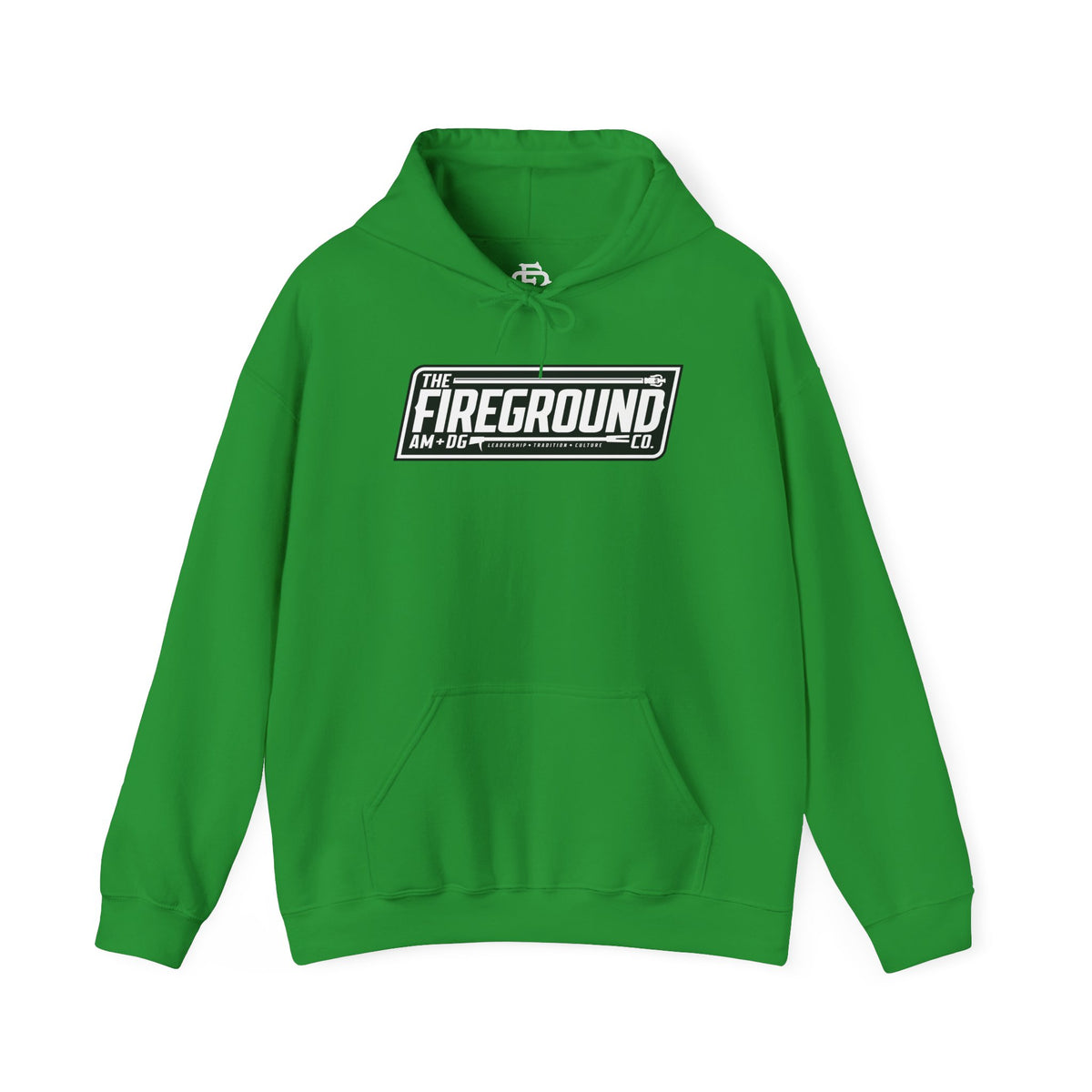 Fireground Dark Background Banner Hoodie