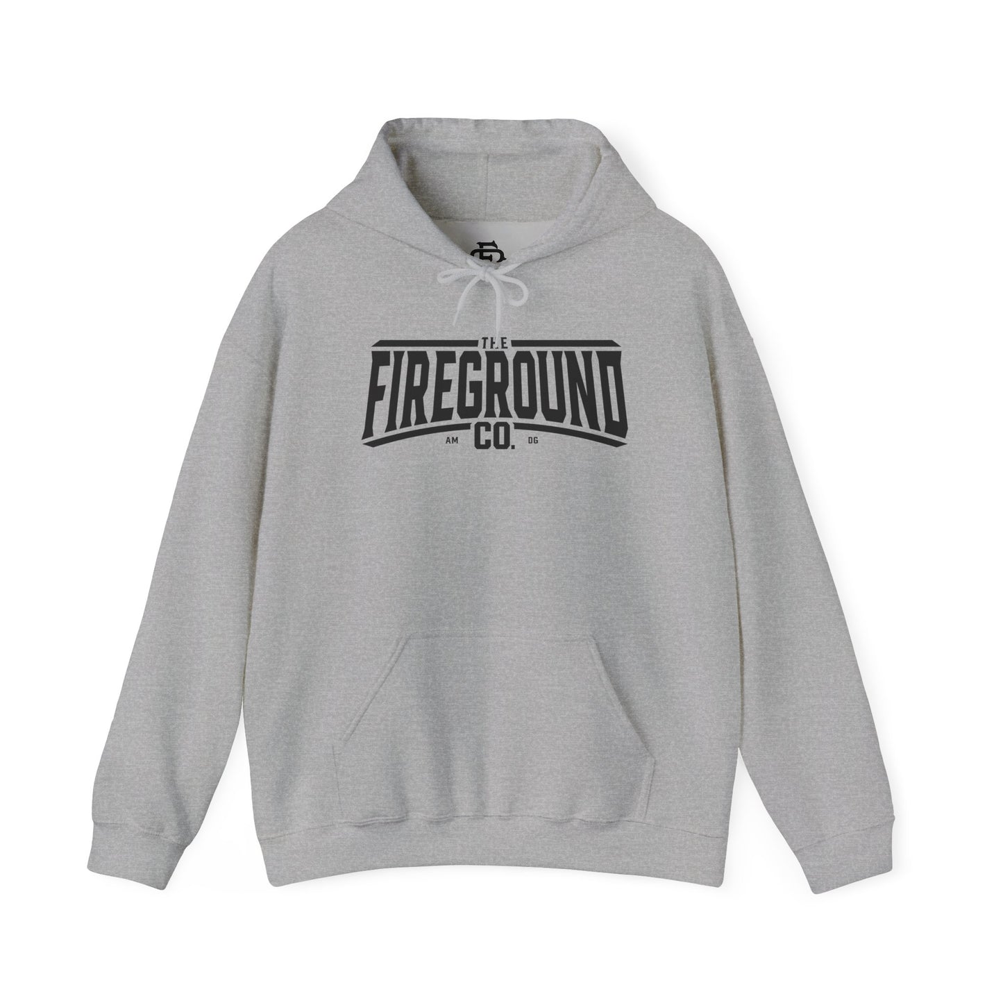 Fireground Title Dark Hoodie