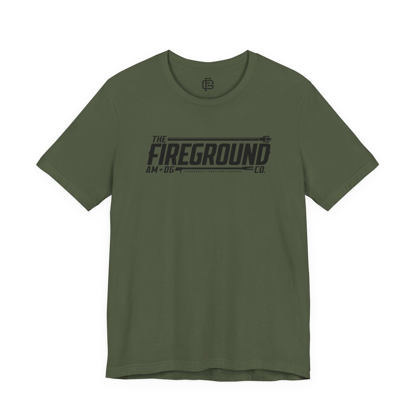 Fireground Banner Dark Short Sleeve Tee