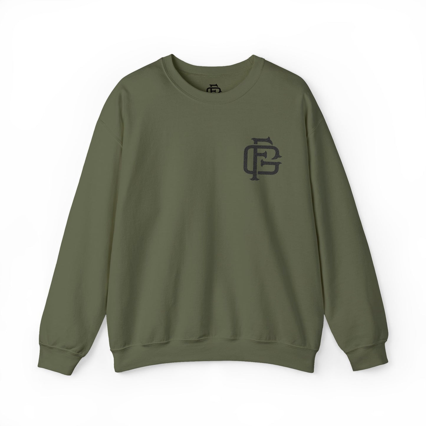 Fireground FG Monogram Dark (Embroidered) Crewneck Sweatshirt