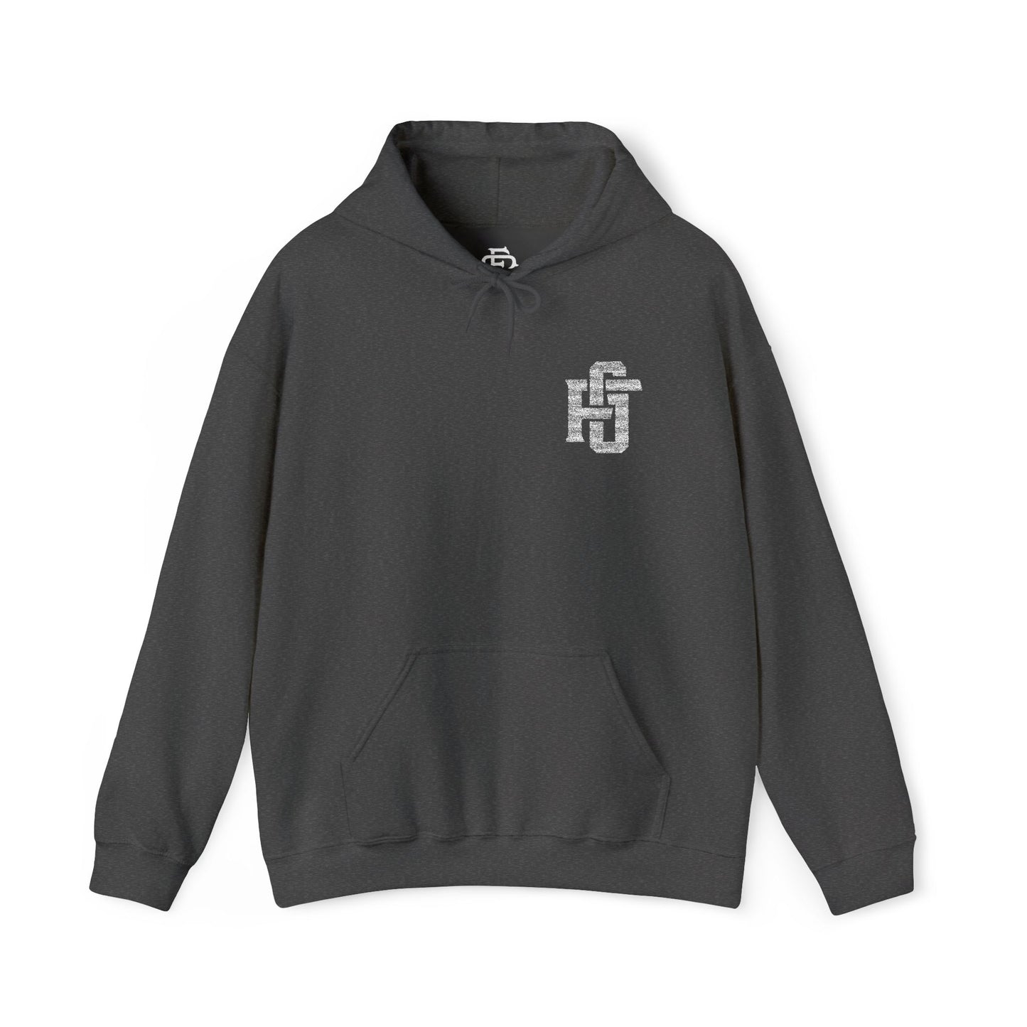 Fireground White FG Alternate Monogram (Embroidered) Hoodie