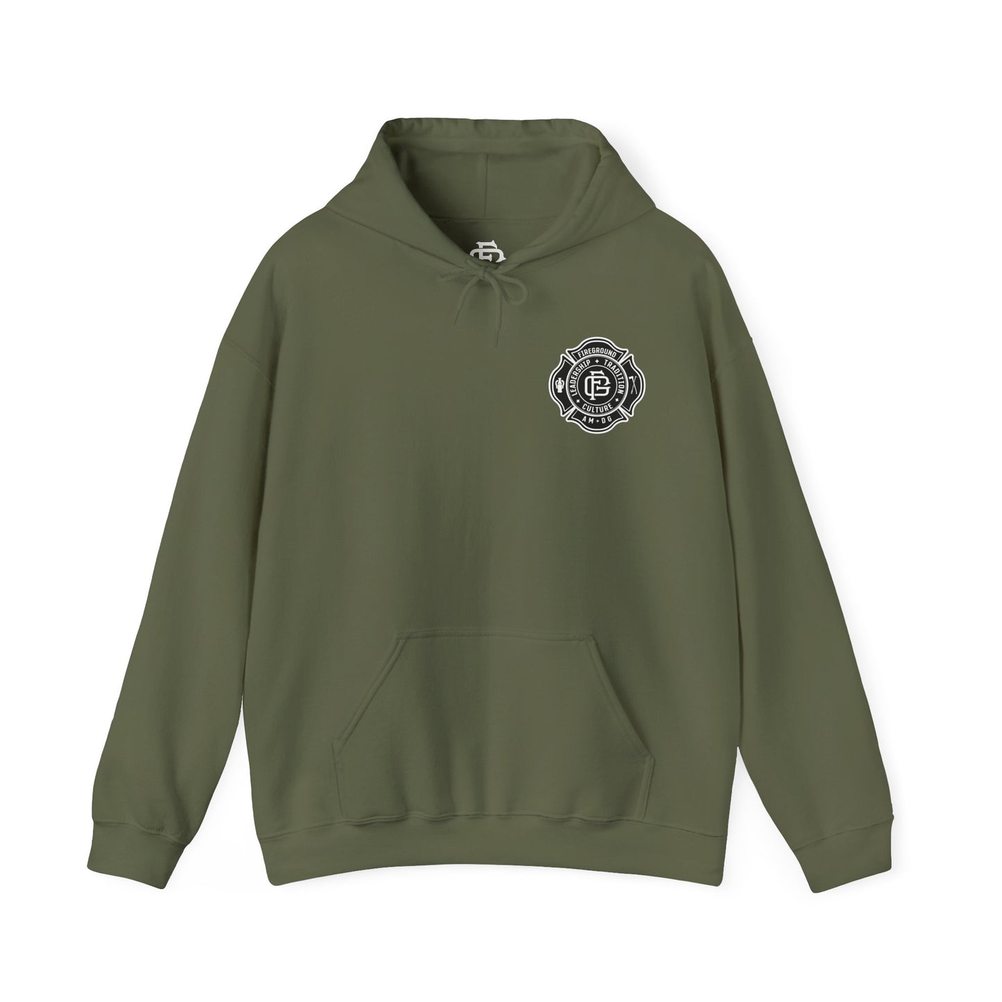 Fireground Maltese Cross Hoodie