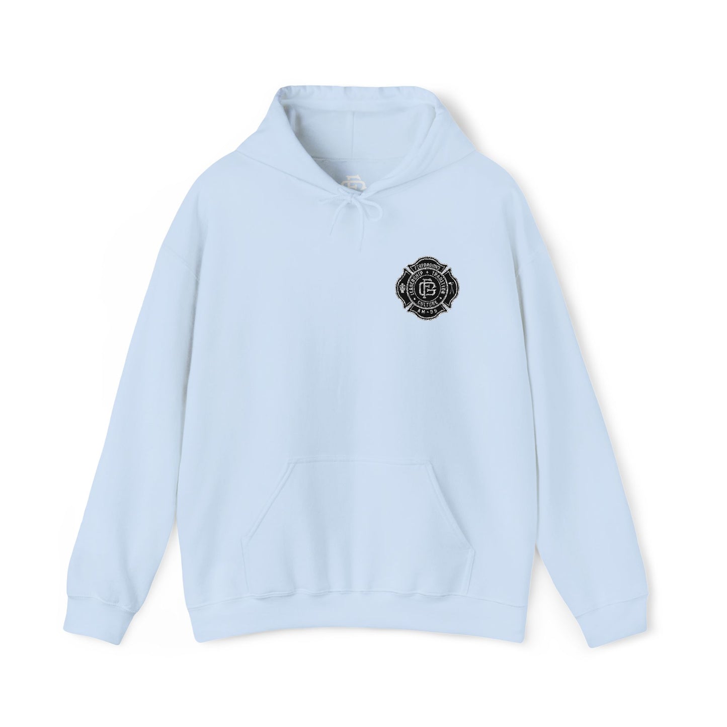 Fireground Maltese Cross (Embroidered) Hoodie