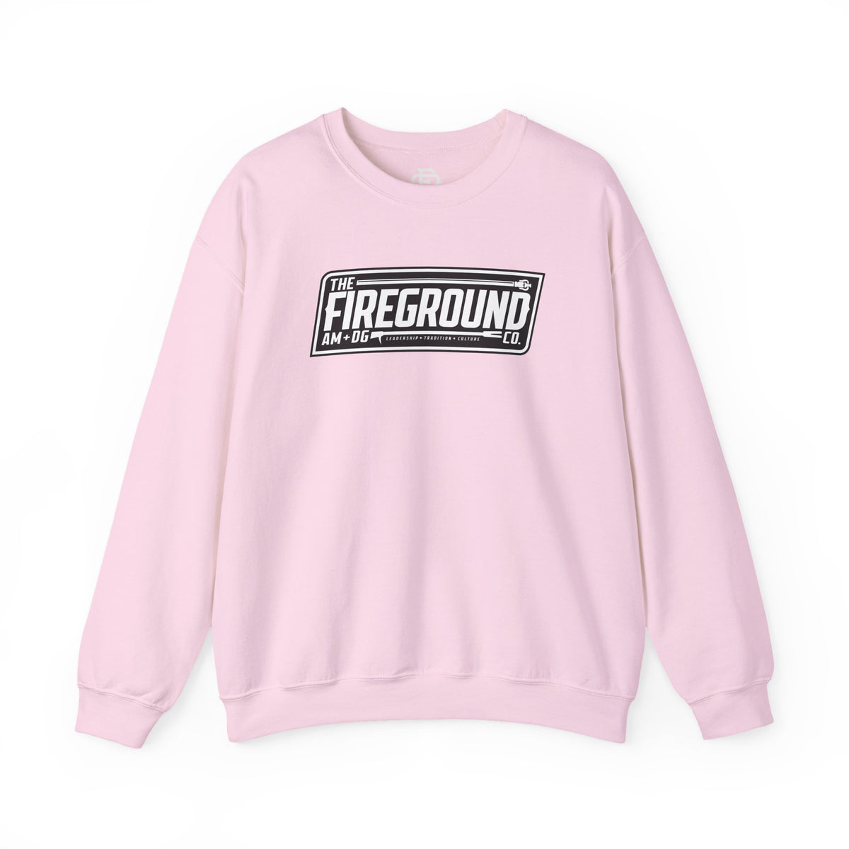 Fireground Dark Background Banner Sweatshirt