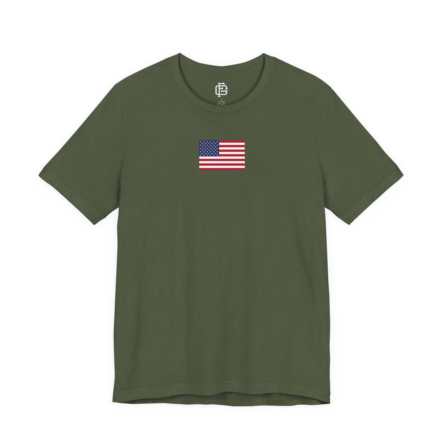 USA Flag Short Sleeve Tee