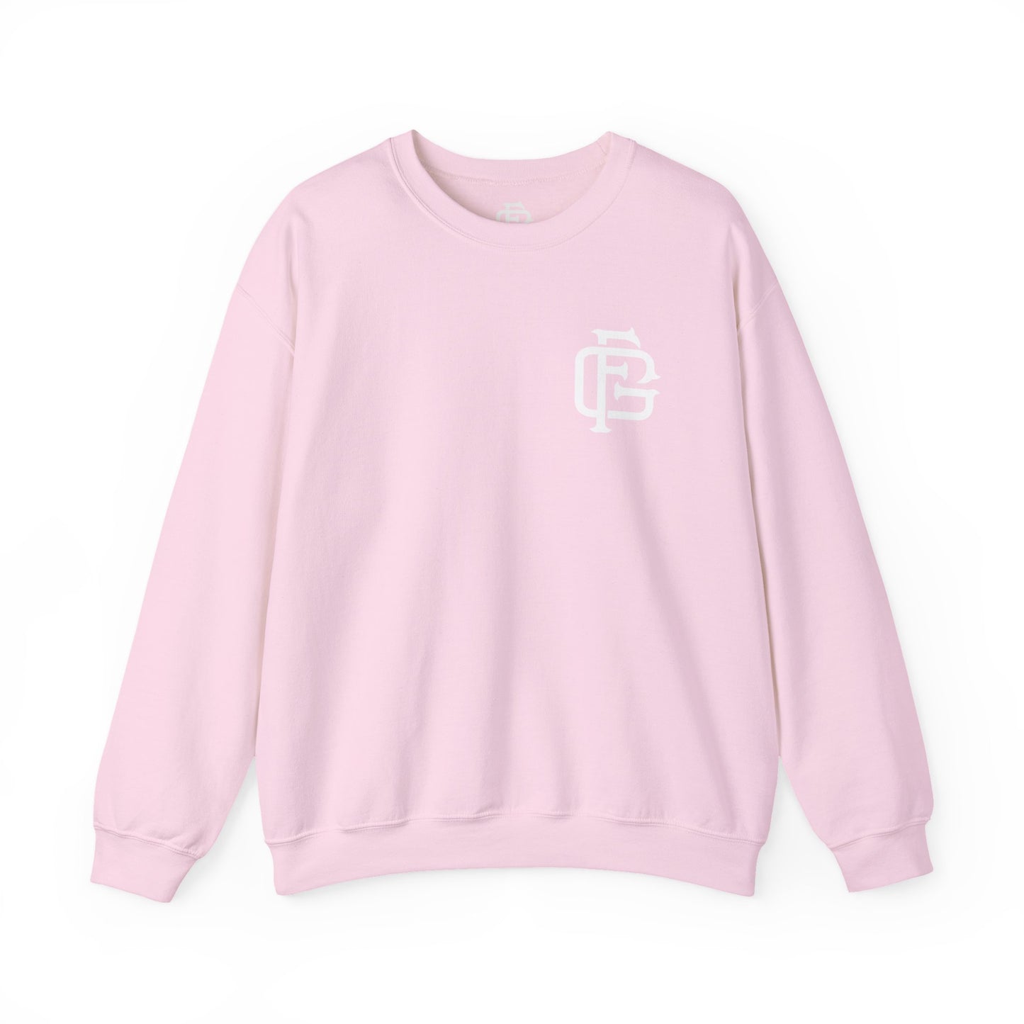 Fireground White FG Monogram Sweatshirt