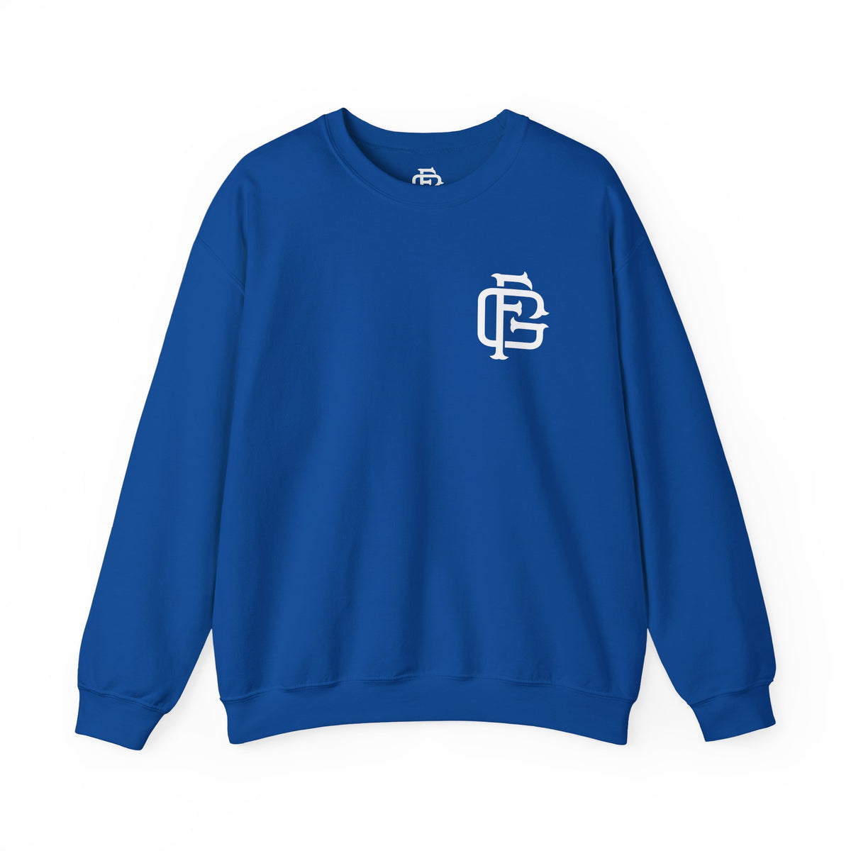 Fireground White FG Monogram Sweatshirt