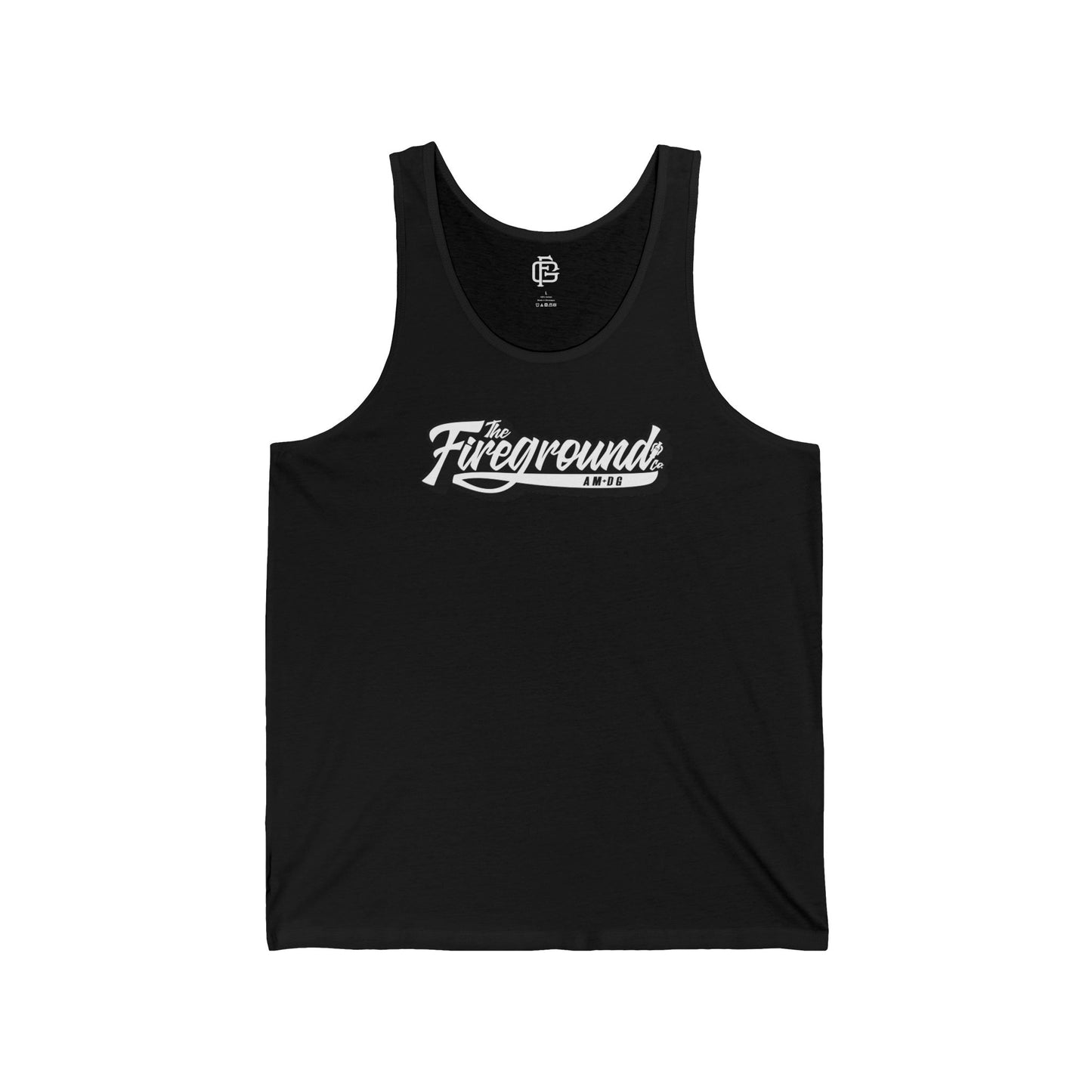 Fireground Freestyle Dark Background Tank Top