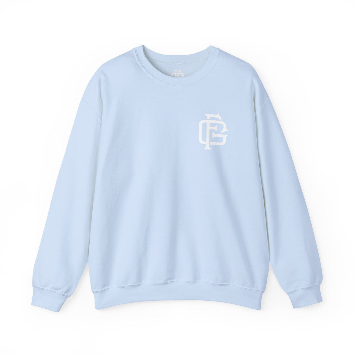 Fireground White FG Monogram Sweatshirt