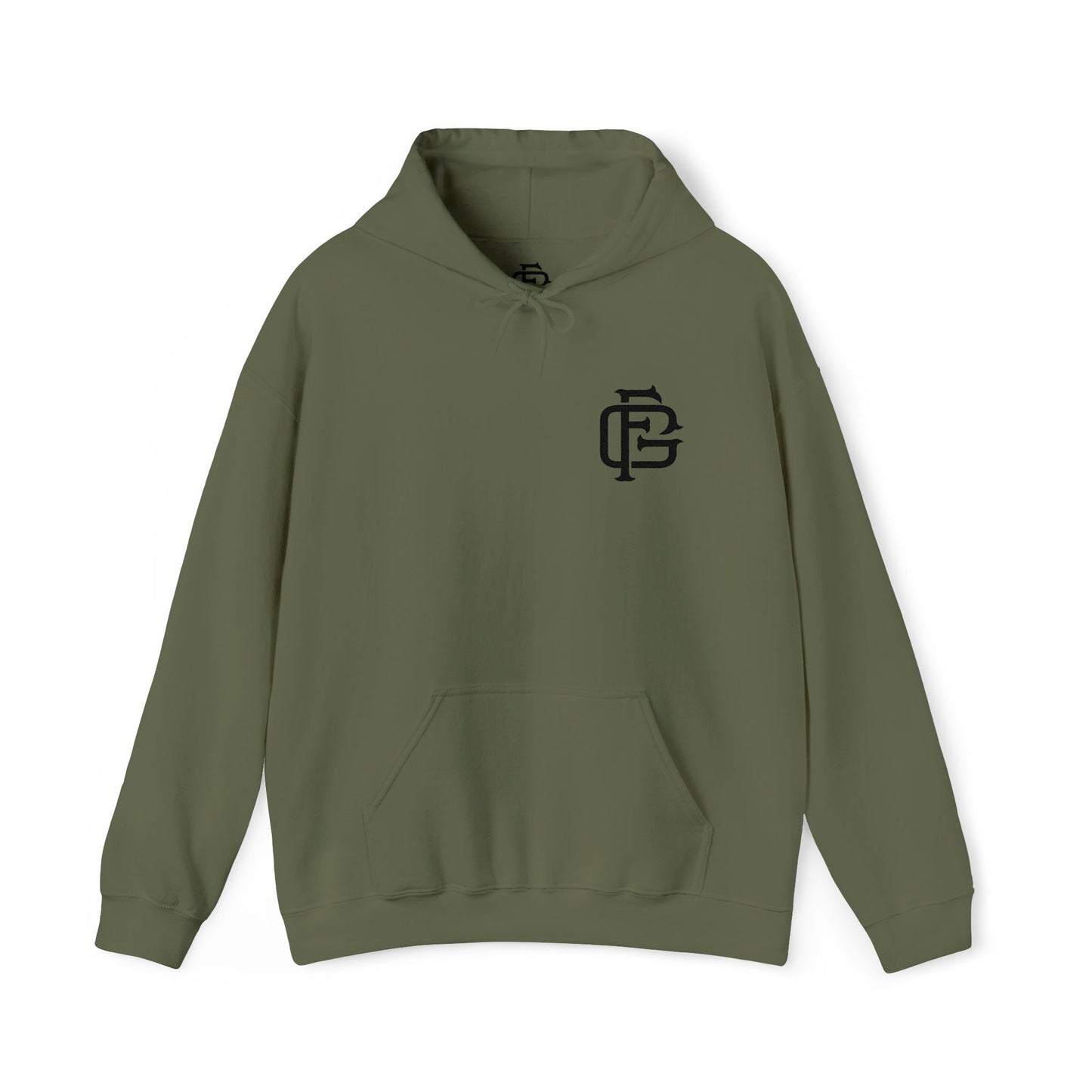 Fireground Black FG Monogram (Embroidered) Hoodie