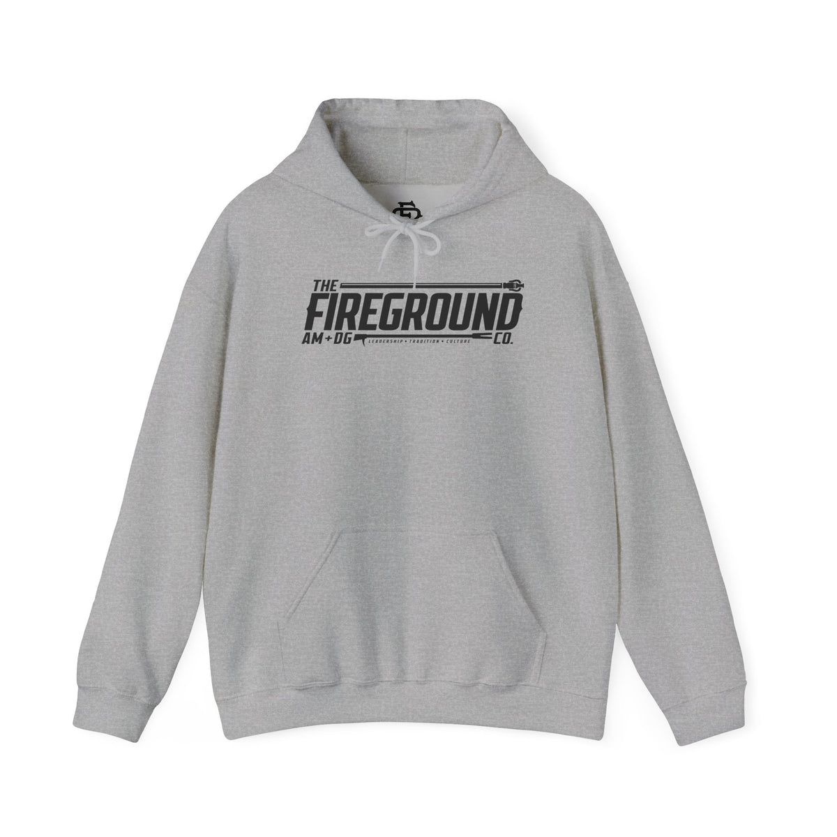 Fireground Black Banner Hoodie