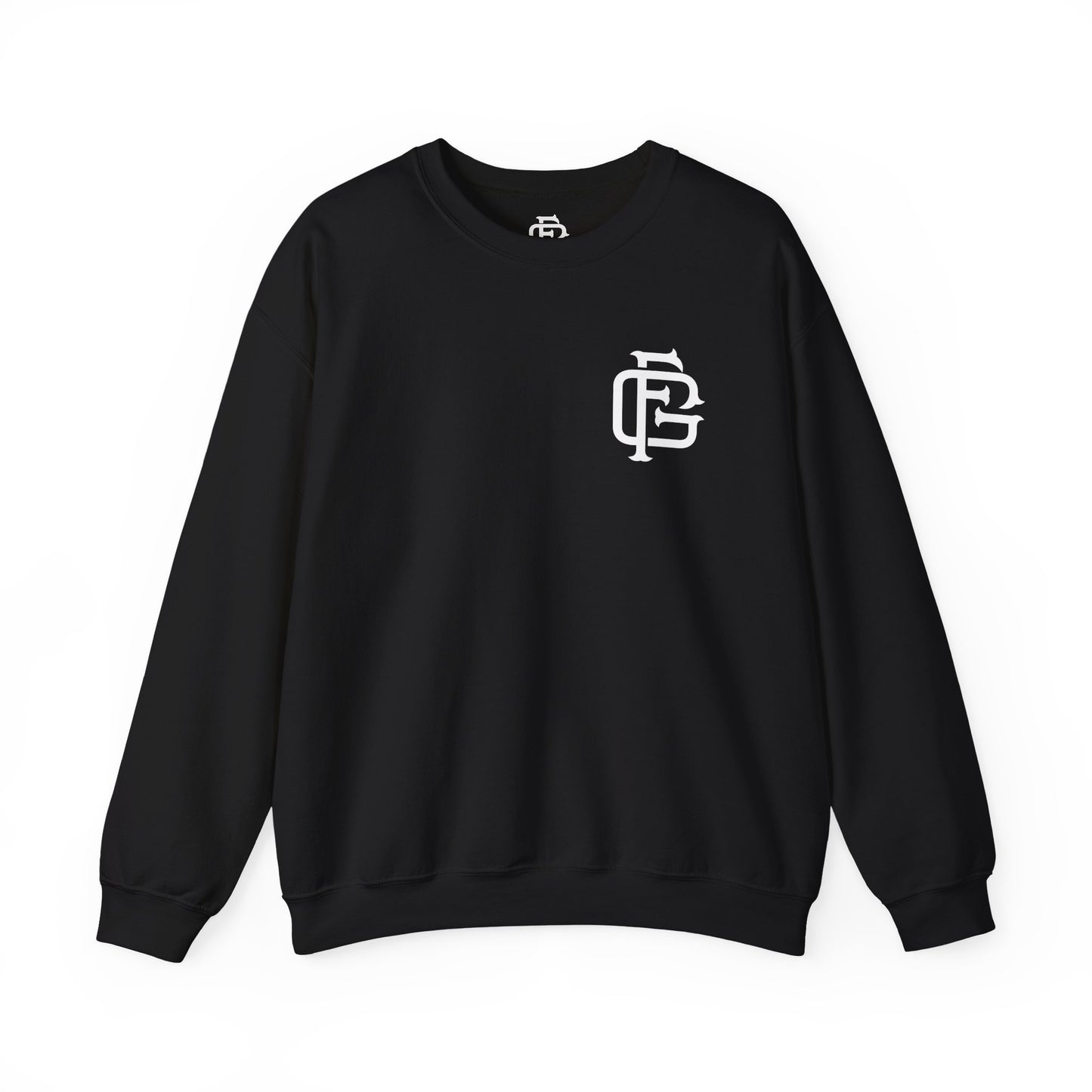 Fireground White FG Monogram Sweatshirt