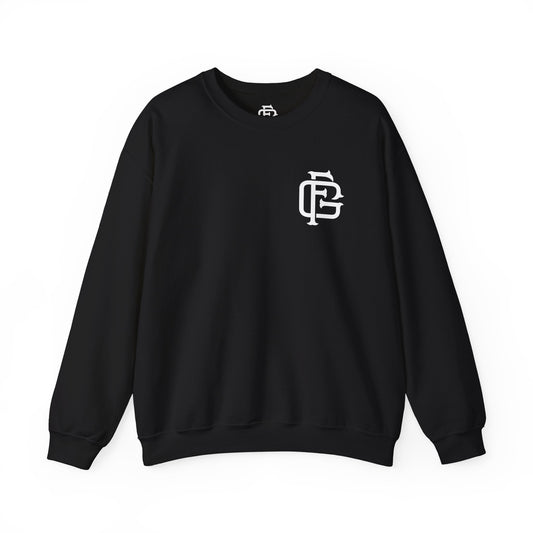 Fireground White FG Monogram Sweatshirt