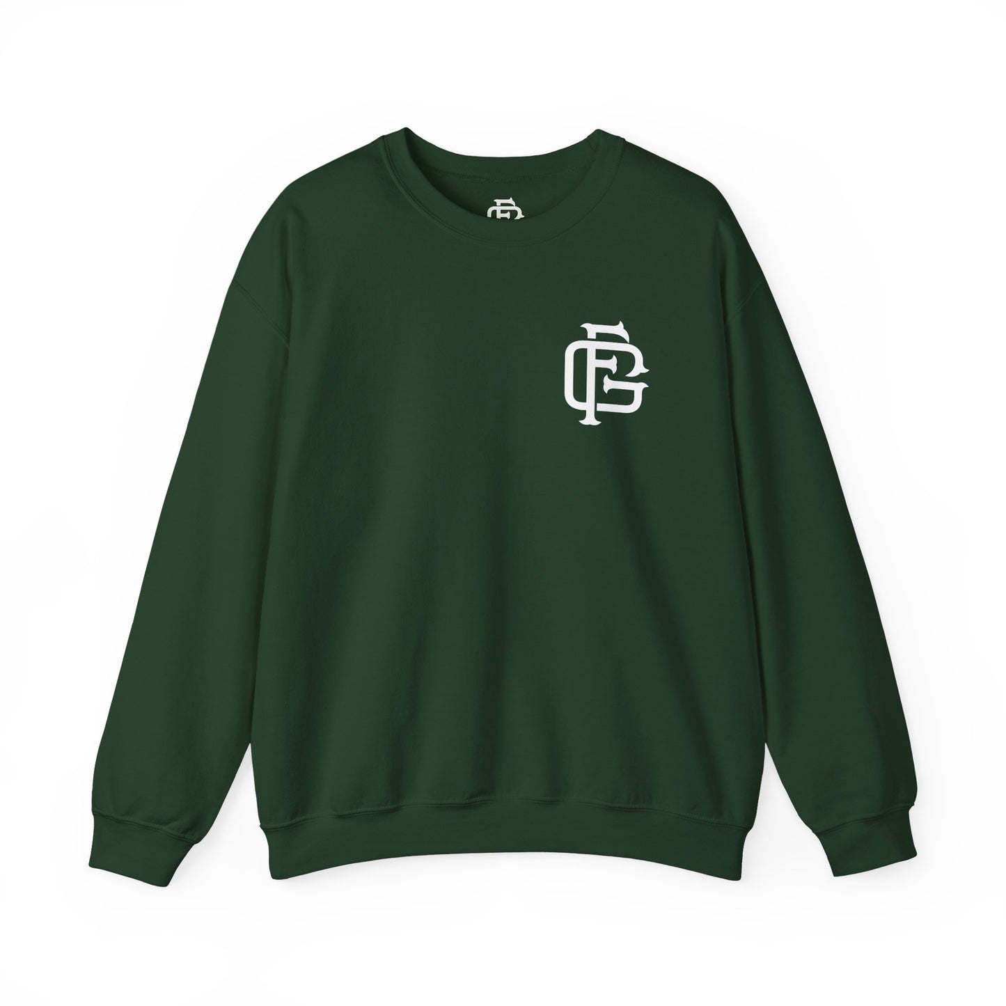 Fireground White FG Monogram Sweatshirt