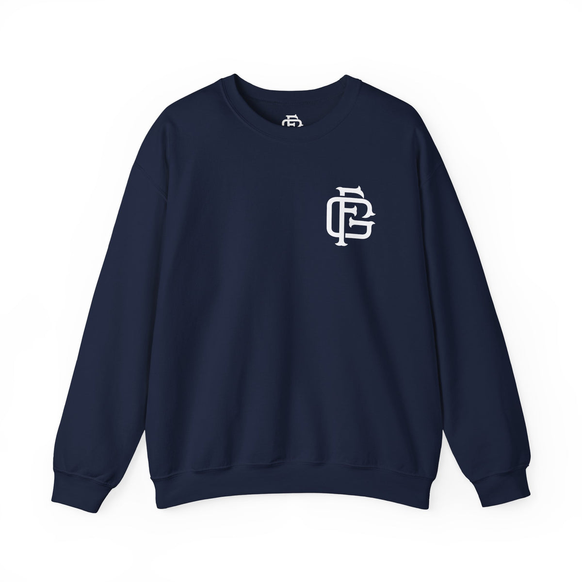 Fireground White FG Monogram Sweatshirt