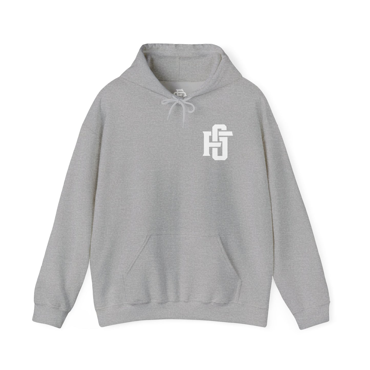 Fireground White FG Alternate Monogram Hoodie