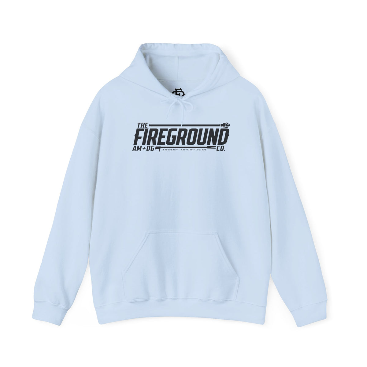 Fireground Black Banner Hoodie
