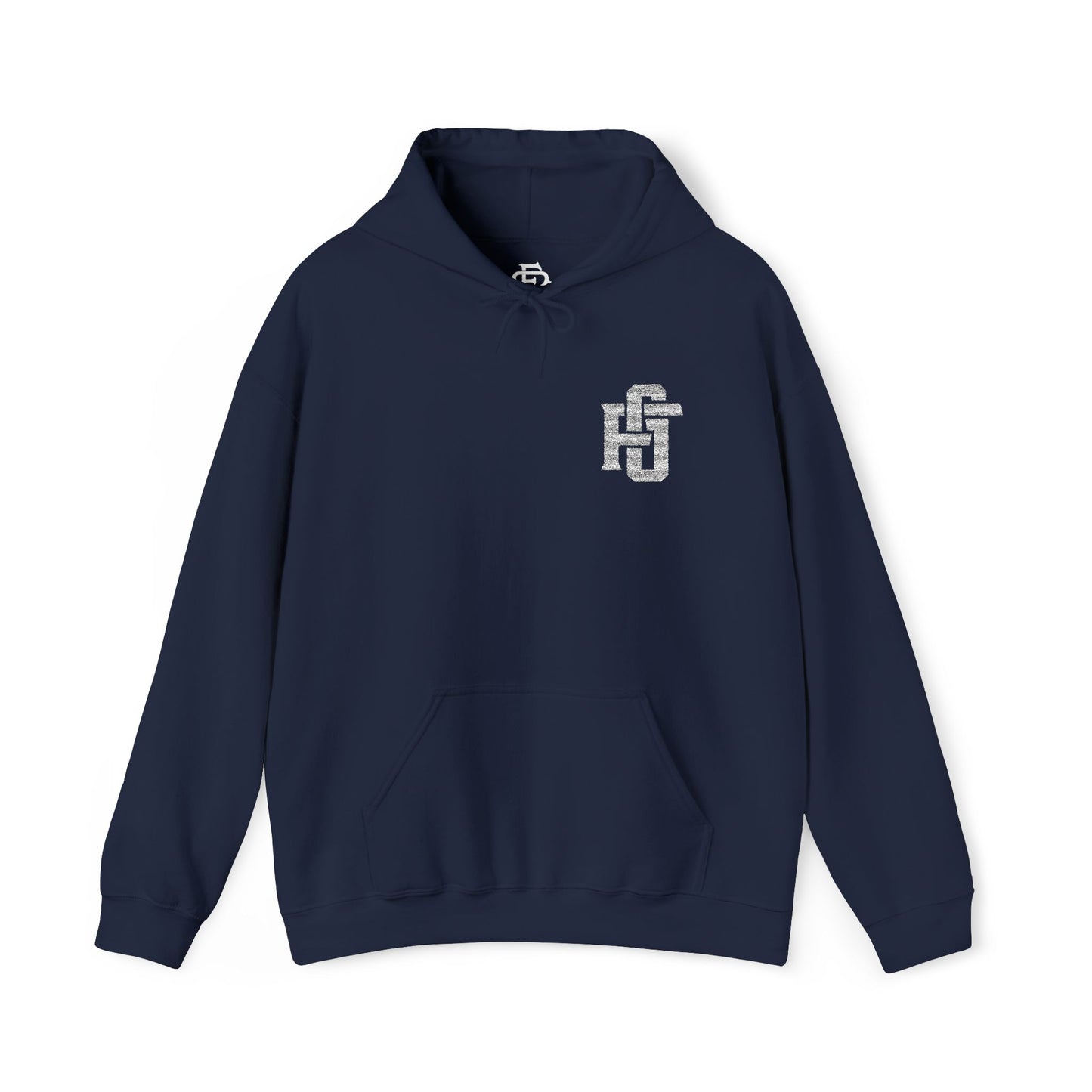 Fireground White FG Alternate Monogram (Embroidered) Hoodie
