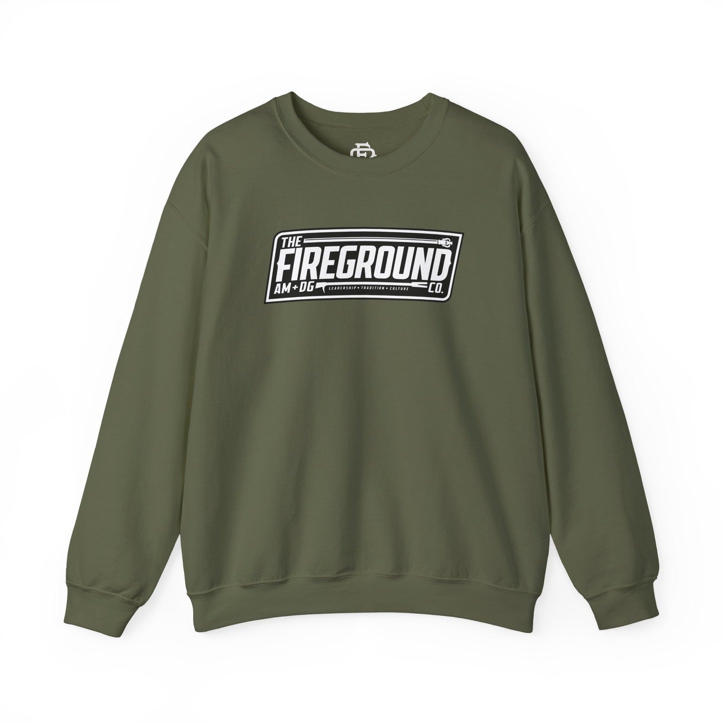 Fireground Banner Dark Background Sweatshirt