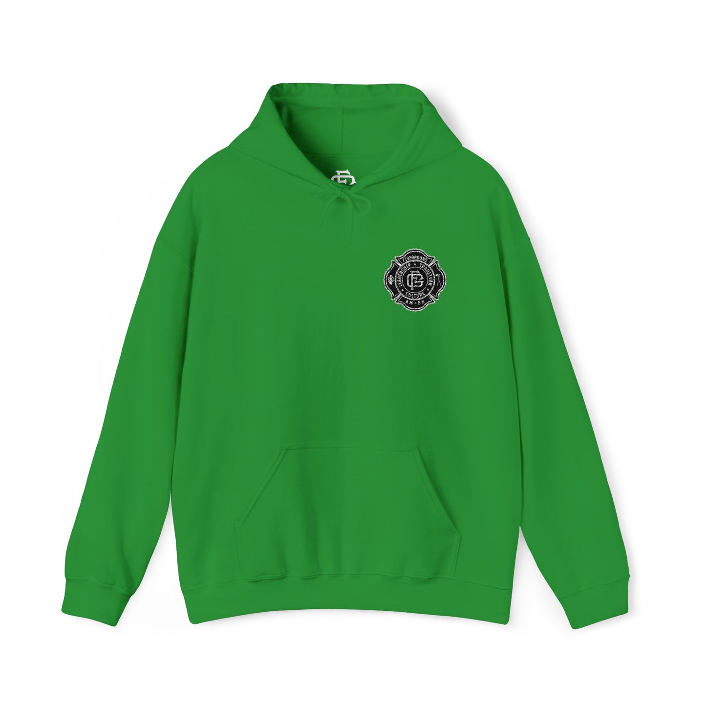 Fireground Maltese Cross (Embroidered) Hoodie
