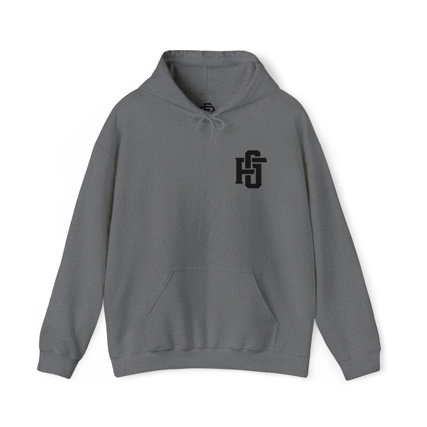 Fireground Black FG Alternate Monogram (Embroidered) Hoodie
