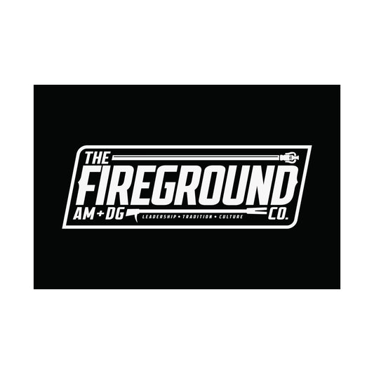 Fireground Banner Poster