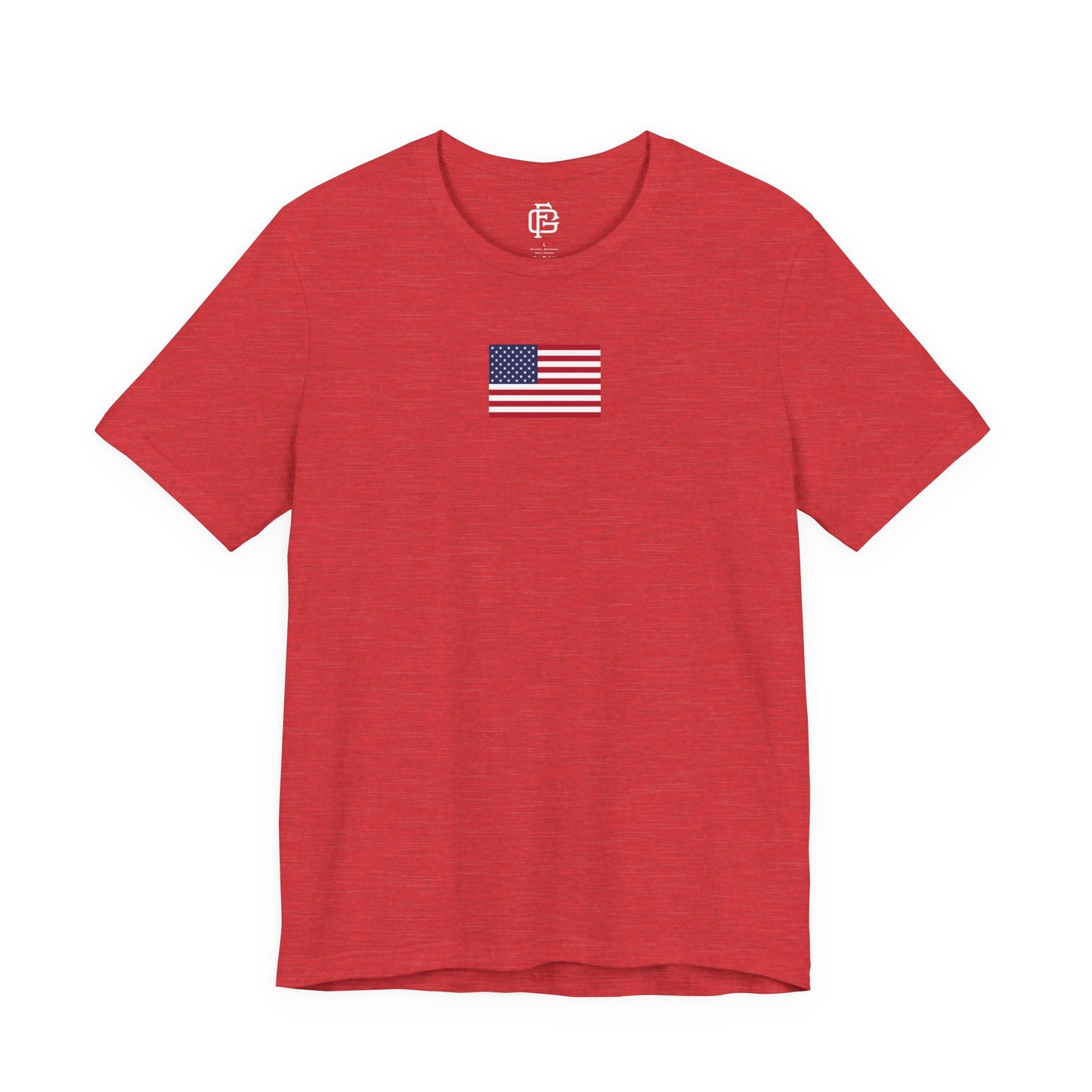 USA Flag Short Sleeve Tee