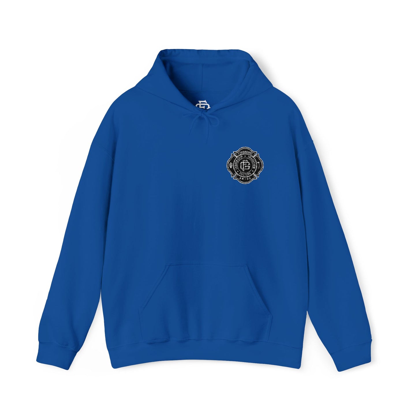 Fireground Maltese Cross (Embroidered) Hoodie